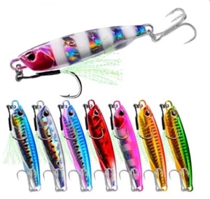 Fishing Lures Metal Slug 30g 40g 60g Metal Jig Slow Jig Micro Jig Bait Salomon - Picture 1 of 5