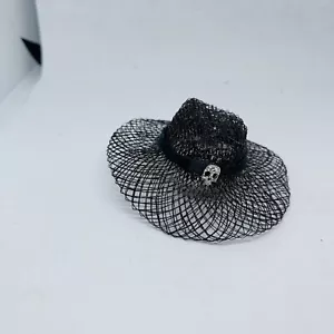 1:6 Scale Mesh Cowboy Hat Brown - Picture 1 of 4