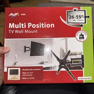 AVF TV Wall Mount, Multi Position, Fully adjustable, 26 to 55", easy install📺  - Picture 1 of 2