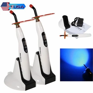 2 Dental Alto Voltaje LED Luz de Curado Lampara 1400mW LED-B 110V/220V - Picture 1 of 11