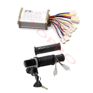 36V 800W Brush Speed Controller + LCD Throttle for Electric Scooter e Bike Razor - Picture 1 of 9