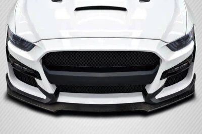 For 2015-2017 Mustang Carbon Creations GT500 Look Front Lip Spoiler Air Dam - 1  Foto 1 de 4