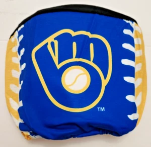 Milwaukee Brewers MLB Printed Headrest Covers Set of Two - Picture 1 of 2