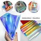 For DIY Shoes PVC Fabric DIY Multicolor 1 Sheet Clear Transparent Fabric