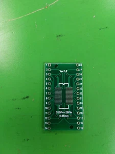 Convertidor de placa de PCB adaptador TQFP/SOP20pin/Sop24pin - Imagen 1 de 1