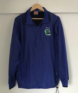 Vintage Rawlings Windbreaker Sweater Zip Up West Florida Argonaut Size M Medium - Picture 1 of 9
