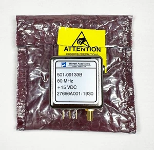 Wenzel associates 80 MHz 15V Crystal Oscillator MADE IN USA ๐บ๐ธ / US Seller - Picture 1 of 6