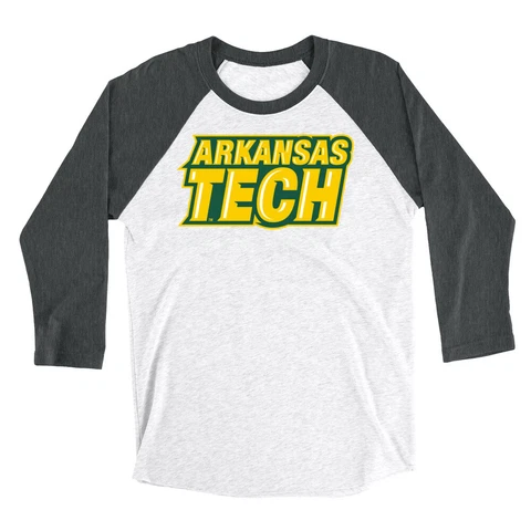 Official NCAA Arkansas Tech Men's / Women's Boyfriend Triblend Raglan Cover