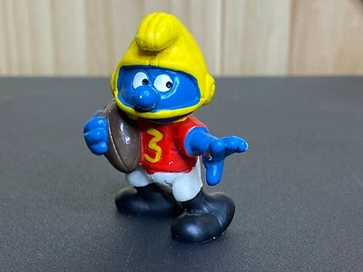 Pitufos 20132 Fútbol Pitufo Vintage Años 80 Schleich Figura Juguete Deportivo PVC Figura Foto 1 de 4