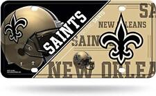 Rico Industries NFL New Orleans Saints Unisex New Orleans Saints License Plate M