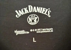 Jack Daniels T-Shirt "Old No. 7 Brand", schwarz, 100% Cotton, Gr. L - Bild 1 von 4