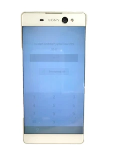 Sony Xperia xa1 smartphone - white - damaged as is  - Picture 1 of 5