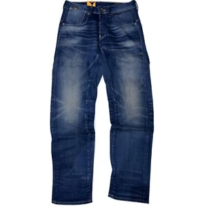 G-STAR Men's Medium Aged Blue A-Crotch Tapered Jeans RRP £80 - Picture 1 of 3
