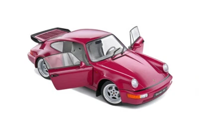 PORSCHE 911 964 3.6 TURBO STERNRUBIN 1991 SOLIDO S1803406 1:18 RUBIS ETOILE - Photo 1/4