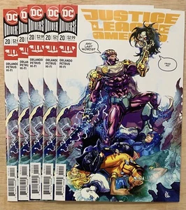 5 LOT JUSTICE LEAGUE OF AMERICA VOL 5 #20 Aztek (First appearance) 2018 VF-NM - Picture 1 of 1
