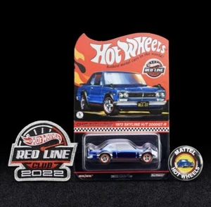 Hot Wheels 1972 Nissan Skyline 2022 RLC Membership H/T 2000GT-R Club Exclusive - Picture 1 of 1