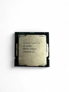 Intel i3-10100T 3.0GHz Quad Core CPU Processor LGA 1200 SRH3Q - Photo 1/2