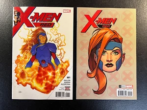X MEN RED 1 VARIANT Set NEW MUTANTS Dan Mora KEYS 1st app TRINARY Cameo V 1 - Picture 1 of 5