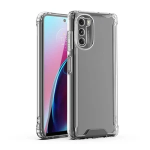 For Motorola Moto G Stylus 5G (2022) Bumper Case Protective Cover PC & TPU Clear - Picture 1 of 2