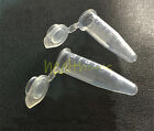 200x  Plastic Test Tubes, Test Vials, Micro Centrifuge Tubes, Containers 1.5ml