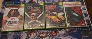 4 XBOX games - Pirates + sega gt 2002 /JSRF + spider-man + fight night 2 - CIB - Picture 1 of 11