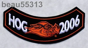 ⭐HARLEY OWNERS GROUP HOG H.O.G. 2006 VEST JACKET MOTORCYCLE PATCH 06 - Picture 1 of 1