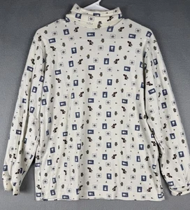Suéter de cuello alto festivo de Navidad para mujer vacaciones invierno ropa de oficina talla L - Imagen 1 de 10