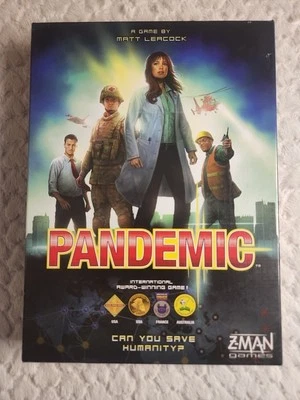 Z-Man Games Pandemic Board Game By Matt Leacock 8 And Older 2-4 Players 45 Min - Image 1 of 4