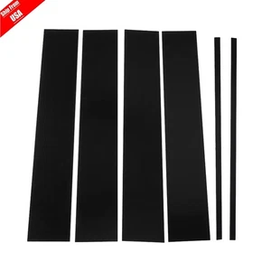 6X Pillar Post Trim Covers For GMC Yukon XL Suburban 2015-2020 Black Accessories - Picture 1 of 12