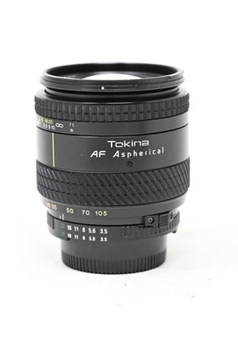 Tokina AF Aspherical  28-105mm f/ 3.5-4.5 Lens for Nikon F (#B104) - Image 1 of 4