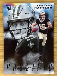 2024 Panini Black Spencer Rattler PR-SRR Rookie Prolific Case-Hit Insert SP - Bild 1 von 2