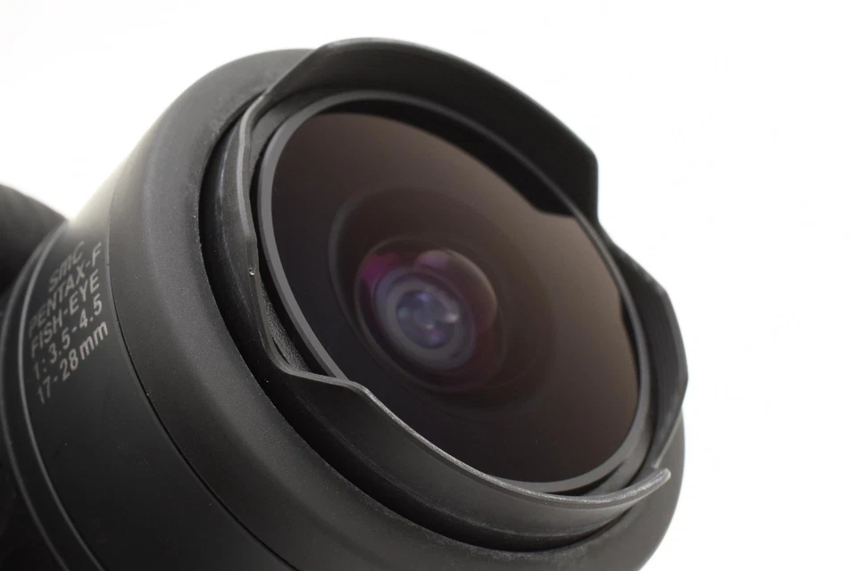 [MINT NO US Import Fees!] SMC Pentax-F Fisheye 17-28mm F3.5-4.5 Lens Auto Focus - Image 1 of 4