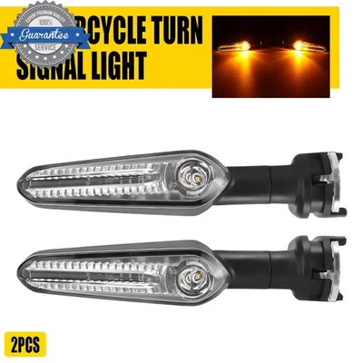 2X Luz LED intermitente ámbar para YAMAHA YZF-R6/R1/M/S MT-07/09/10 FZ07 FZ09 Foto 1 de 4