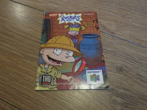 Manual de instrucciones Nintendo 64 N64 - Rugrats Treasure Hunt - Imagen 1 de 2