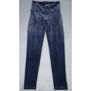 SPANX Velvet Blue Stretch Leggings 2070 Shape Technology Dressy Damen Gr. L - Bild 1 von 7