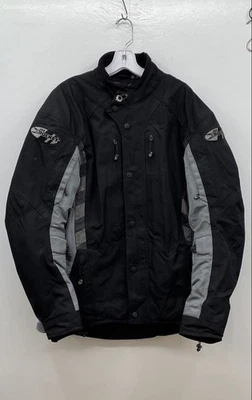 Joe Rocket Men's Black Motorcycle Jacket - Size L - Image 1 of 4