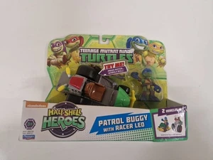 Playmates Toys 96701 Teenage Mutant Ninja Turtles Patrol Buggy con compañero de carreras Leo - Imagen 1 de 3