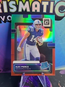 Donruss Alec Pierce 2022 rojo verde clasificación novato vista previa novato RC Colts! - Imagen 1 de 2