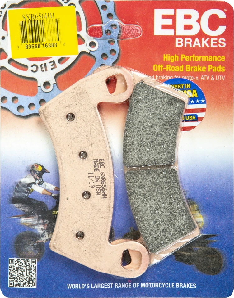 EBC SXR Brake Pads SXR656HH 17-20 Polaris Ranger Crew 570 4x4 - Image 1 of 1