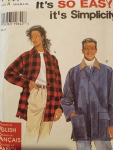 Chaqueta de granero UC para hombre patrón de costura 7441 abrigo patrón de costura - Imagen 1 de 2