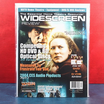 Widescreen Review Magazine Cate Blanchett Cover Issue 83 April 2004 Home Theater - Image 1 of 4