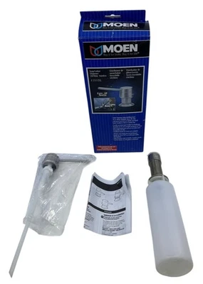 Moen 3910SL Soap Lotion Liquid Dispenser LifeShine Stainless Inoxydable 113345 - Image 1 of 4