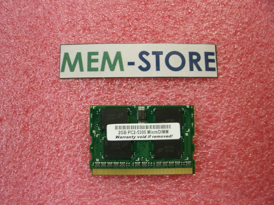 2GB DDR2 MicroDimm Memory Fujitsu Lifebook P1630 - Image 1 of 1