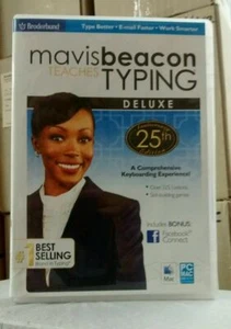 Mavis Beacon Teaches Typing Deluxe PC NEW #1 Seller 325 Lessons + BONUS Software - Picture 1 of 3