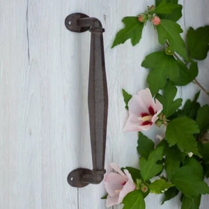 Torgriff  aus Gusseisen, Türbeschlag, Türgriff, Schiebetorgriff, wie Antik - Bild 1 von 4