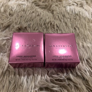 2x Anastasia Beverly Hills Loose Highlighter Shade Peach Fizz Sealed Full Size - Picture 1 of 1