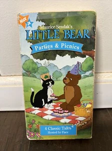 Little Bear - Parties and Picnics VHS 1998 Nick Jr 4 Classic Tales Cat Duck Owl - Bild 1 von 6