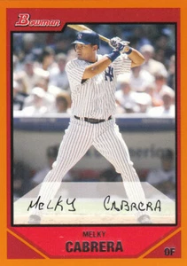 2007 Bowman Baseball "Main Set Orange" Parallel Cards - Picture 1 of 15