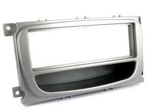 SILVER FASCIA FACIA SURROUND PANEL FP-07-12 FOR FORD FOCUS MONDEO S-MAX - Picture 1 of 1