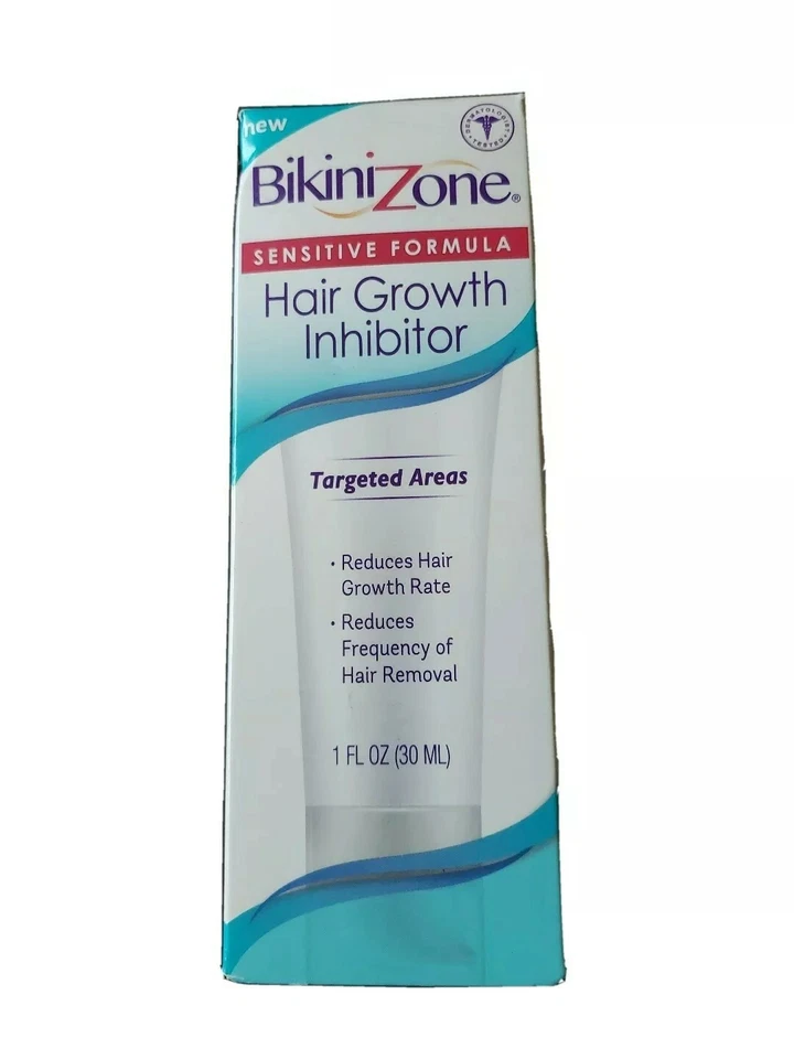 Bikini Zone Inhibidor del Crecimiento del Cabello Fórmula Sensible 1 Oz reduce el crecimiento del cabello #I Foto 1 de 1